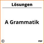 A Grammatik Lösungen Pdf