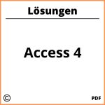 Access 4 Lösungen Pdf