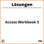 Access Workbook 5 Lösungen Pdf