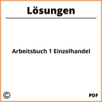 Arbeitsbuch 1 Einzelhandel Lösungen Pdf