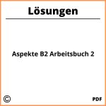 Aspekte B2 Arbeitsbuch 2 Lösungen Pdf