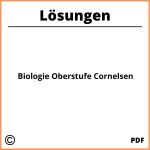 Biologie Oberstufe Cornelsen Lösungen Pdf