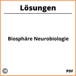 Biosphäre Neurobiologie Lösungen Pdf