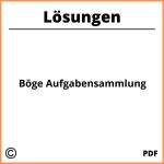 Böge Aufgabensammlung Lösungen Pdf