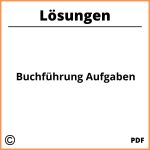 Buchführung Aufgaben Lösungen Pdf