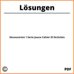 Decouvertes 1 Serie Jaune Cahier D'Activités Lösungen Pdf