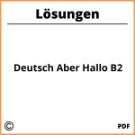 Deutsch Aber Hallo B2 Lösungen Pdf