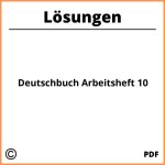 Deutschbuch Arbeitsheft 10 Lösungen Pdf