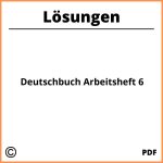 Deutschbuch Arbeitsheft 6 Lösungen Pdf