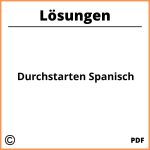 Durchstarten Spanisch Lösungen Pdf