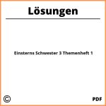 Einsterns Schwester 3 Themenheft 1 Lösungen Pdf