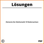 Elemente Der Mathematik 10 Lösungen Niedersachsen Pdf