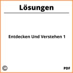 Entdecken Und Verstehen 1 Lösungen Pdf