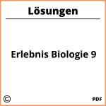 Erlebnis Biologie 9 Lösungen Pdf