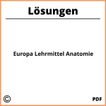 Europa Lehrmittel Anatomie Lösungen Pdf