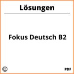 Fokus Deutsch B2 Lösungen Pdf