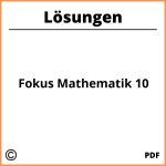 Fokus Mathematik 10 Lösungen Pdf