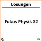 Fokus Physik S2 Lösungen Pdf