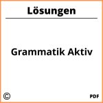 Grammatik Aktiv Lösungen Pdf