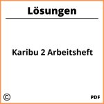 Karibu 2 Arbeitsheft Lösungen Pdf