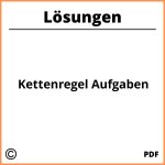 Kettenregel Aufgaben Mit Lösungen Pdf