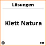 Klett Natura Lösungen Pdf