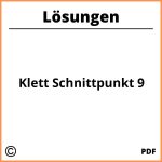 Klett Schnittpunkt 9 Lösungen Pdf