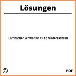 Lambacher Schweizer 11 12 Niedersachsen Lösungen Pdf