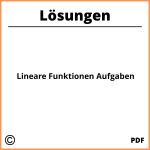 Lineare Funktionen Aufgaben Mit Lösungen Pdf