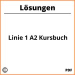 Linie 1 A2 Kursbuch Lösungen Pdf