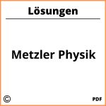 Lösungen Metzler Physik Pdf