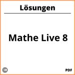 Mathe Live 8 Lösungen Pdf