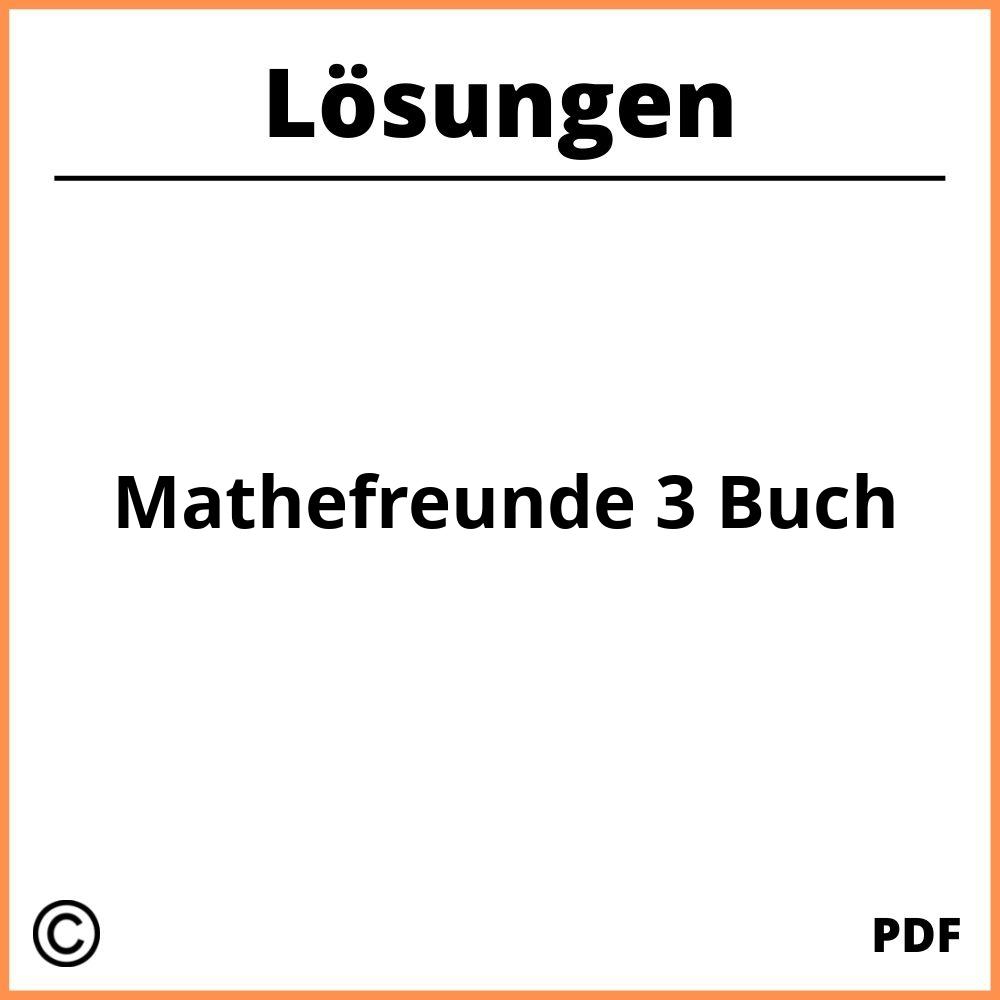 Mathefreunde 3 Buch Lösungen Pdf