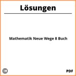 Mathematik Neue Wege 8 Buch Lösungen Pdf