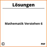 Mathematik Verstehen 6 Lösungen Pdf