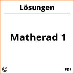 Matherad 1 Lösungen Pdf