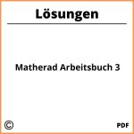 Matherad Arbeitsbuch 3 Lösungen Pdf