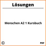 Menschen A2 1 Kursbuch Pdf Lösungen