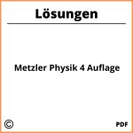 Metzler Physik 4 Auflage Lösungen Pdf