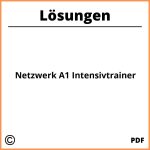 Netzwerk A1 Intensivtrainer Lösungen Pdf