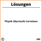 Physik Oberstufe Cornelsen Lösungen Pdf