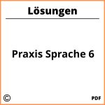 Praxis Sprache 6 Lösungen Pdf