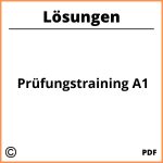 Prüfungstraining A1 Lösungen Pdf