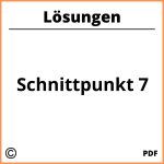 Schnittpunkt 7 Lösungen Pdf