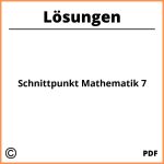 Schnittpunkt Mathematik 7 Lösungen Pdf