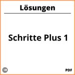 Schritte Plus 1 Lösungen Pdf