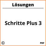 Schritte Plus 3 Lösungen Pdf