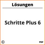 Schritte Plus 6 Lösungen Pdf