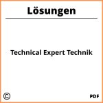 Technical Expert Technik Lösungen Pdf