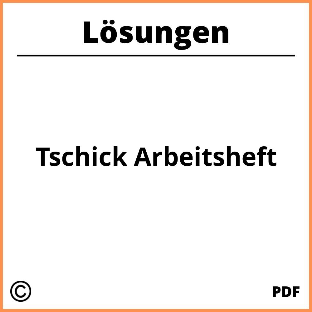 Tschick Arbeitsheft Lösungen Pdf